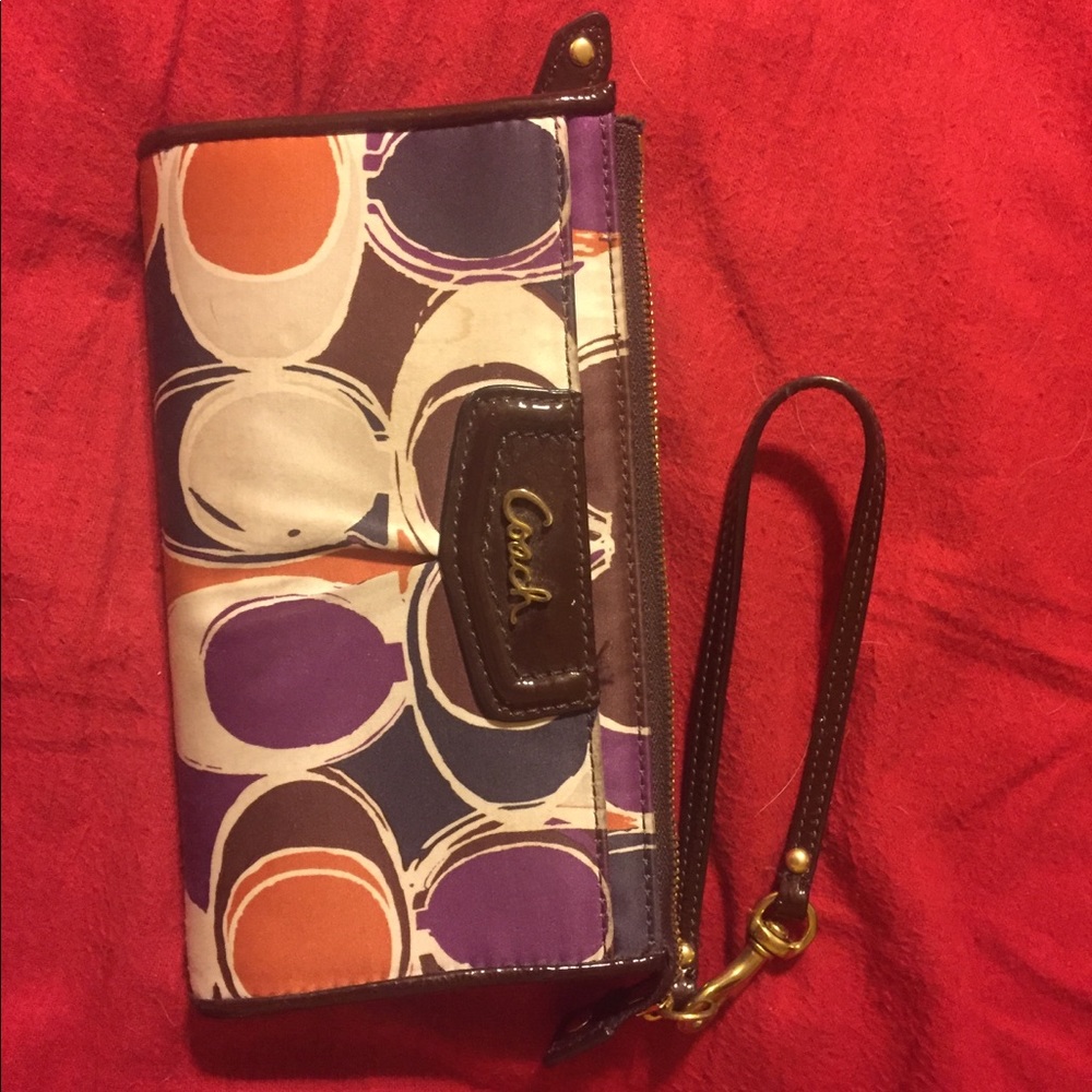 Coach wristlet